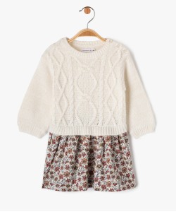 Robe 2 en 1 bébé fille - LuluCastagnette